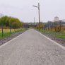 dureko La piste cyclable en revêtement perméable