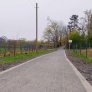 dureko-mix halfverharde fietspadLa piste cyclable en revêtement perméable