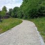 Neuer Wanderweg am Rathaus von Rheden, verlegt mit KoMex Naturel